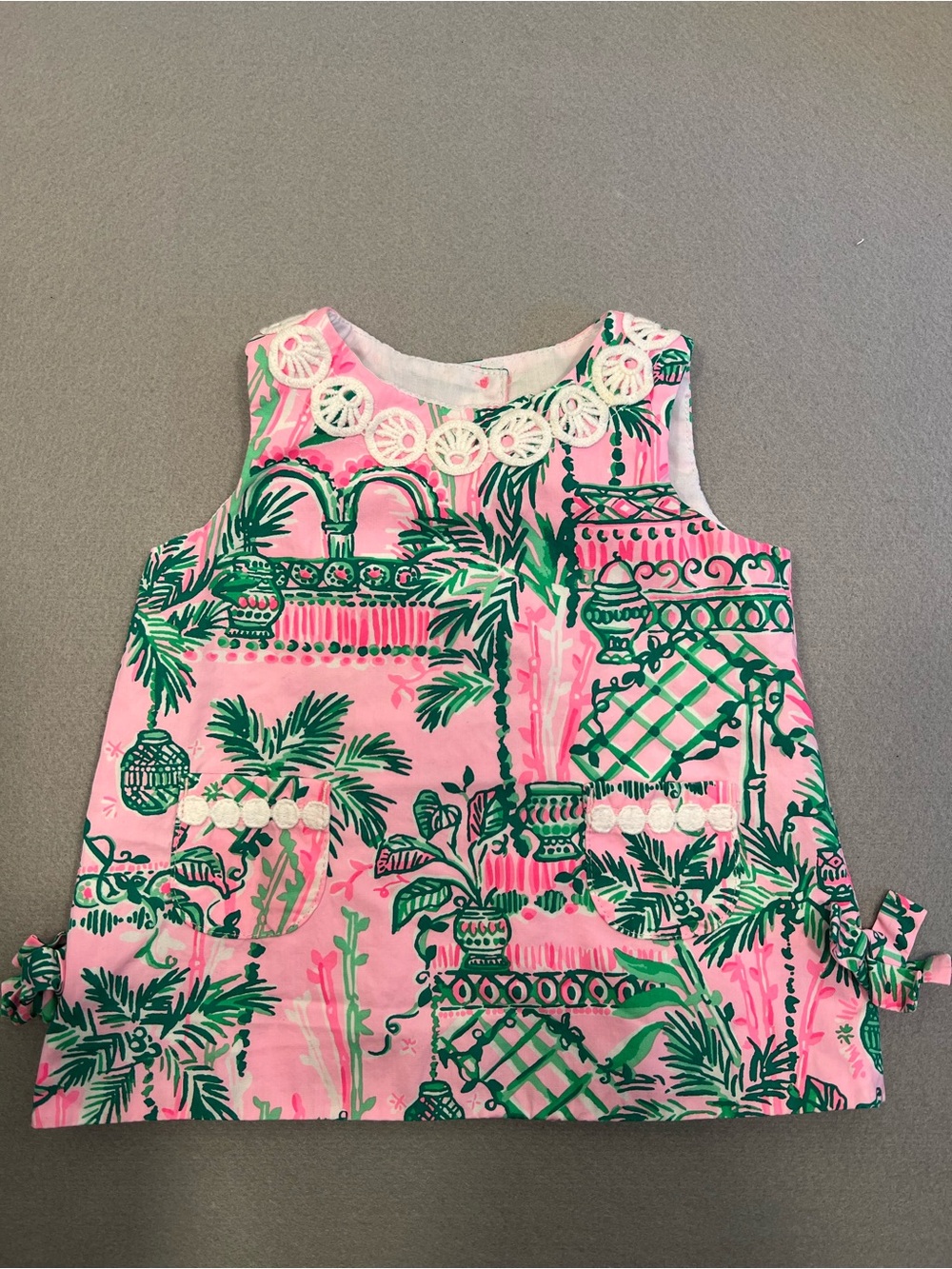 Lilly Pulitzer Baby Shift Dress Mandevilla Baby Always Worth It 3/6 Month